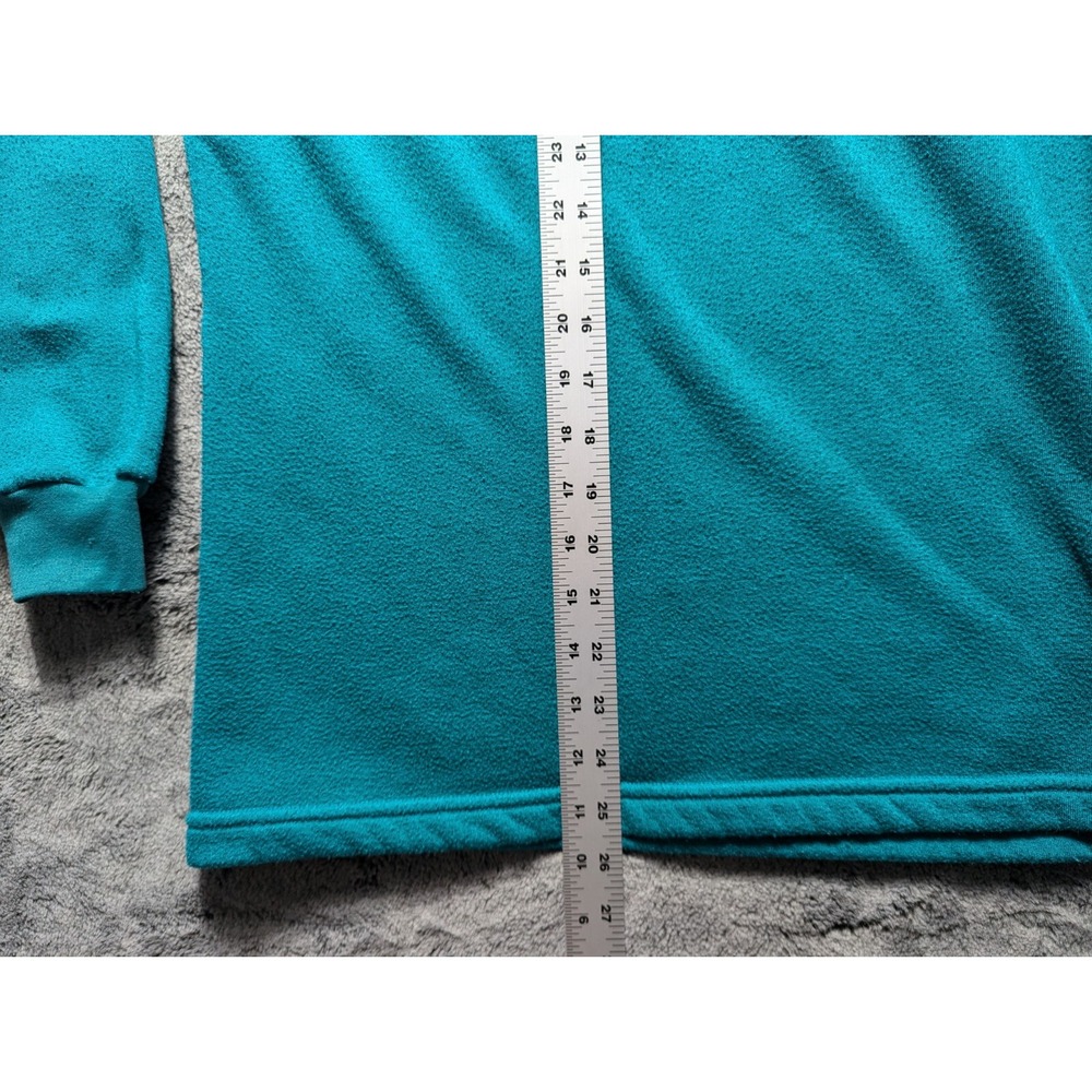 Patagonia Capilene Long Sleeve 1/4 Zip Pullover Womens Medium Green Made In USA - Picture 6 of 11